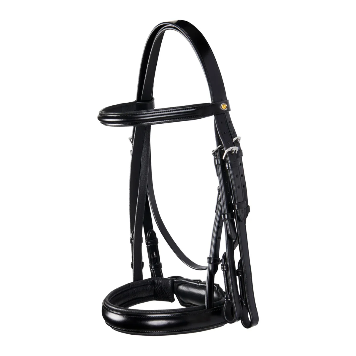 Bride de dressage en cuir italien Equestro